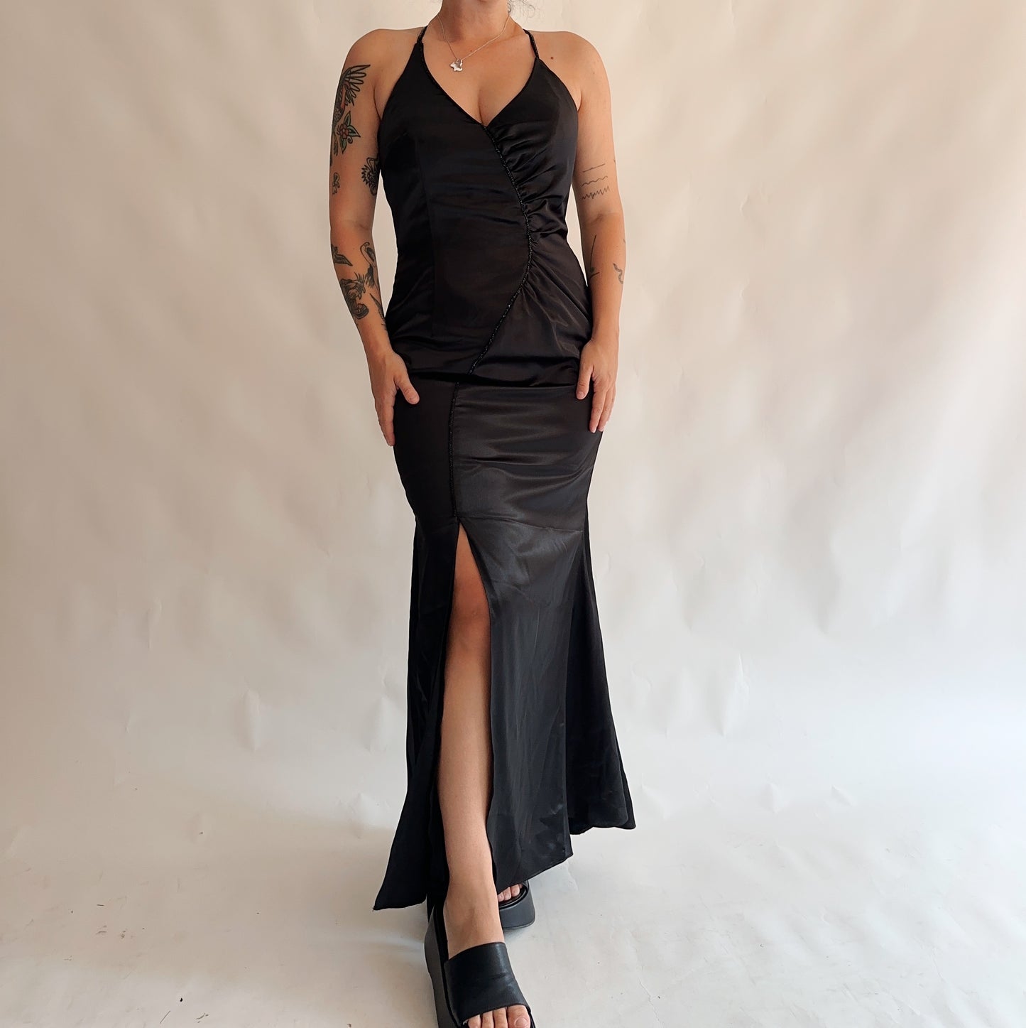 vestido vintage y2k italiano (L)