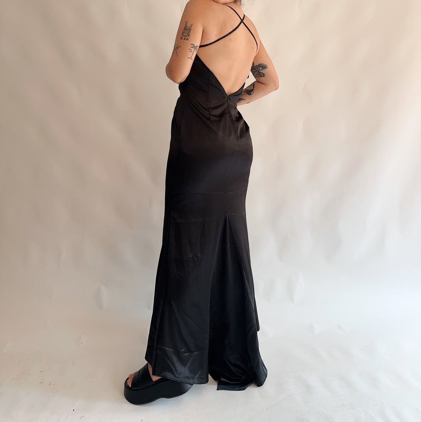 vestido vintage y2k italiano (L)