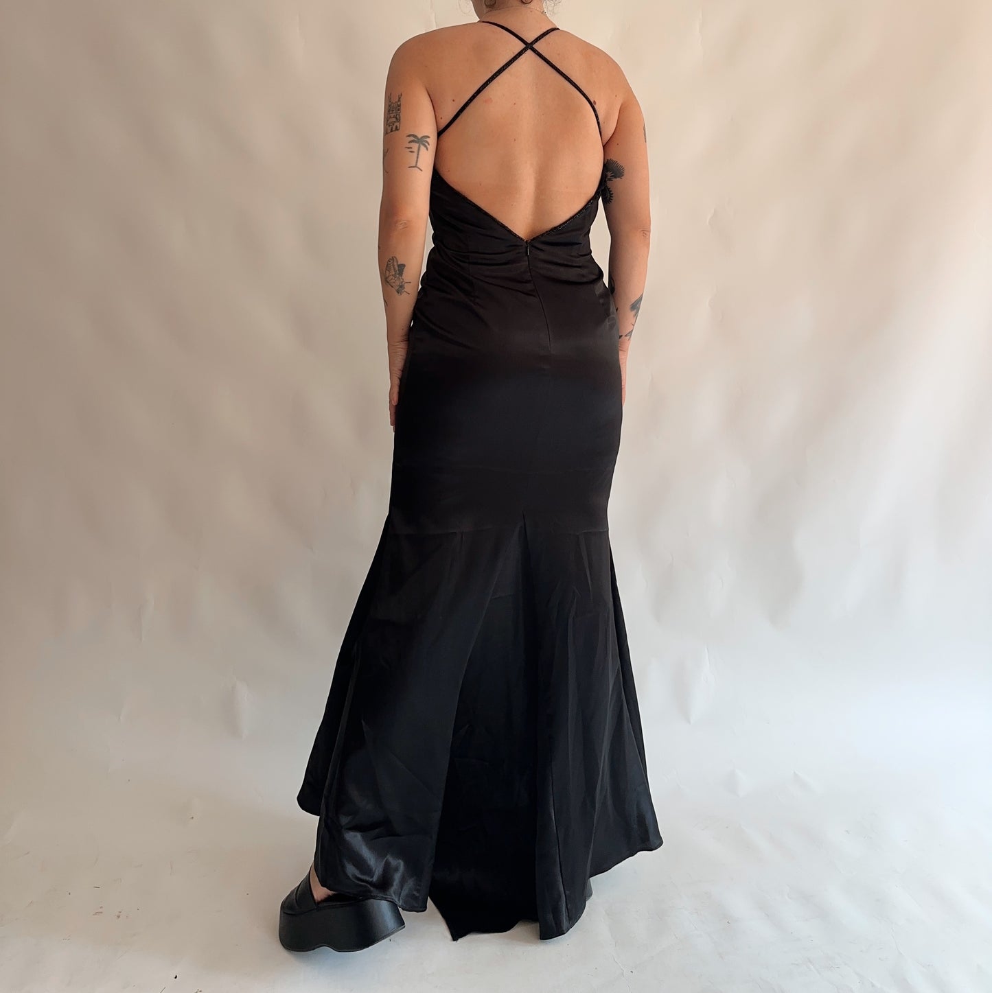vestido vintage y2k italiano (L)