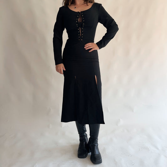 vestido vintage 90s (M)