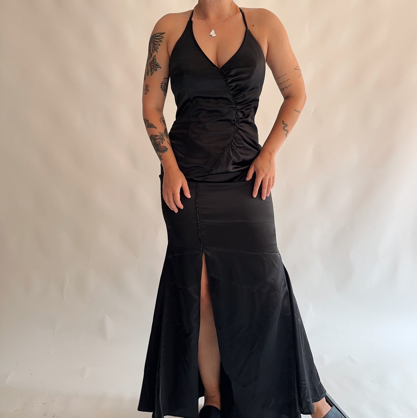 vestido vintage y2k italiano (L)