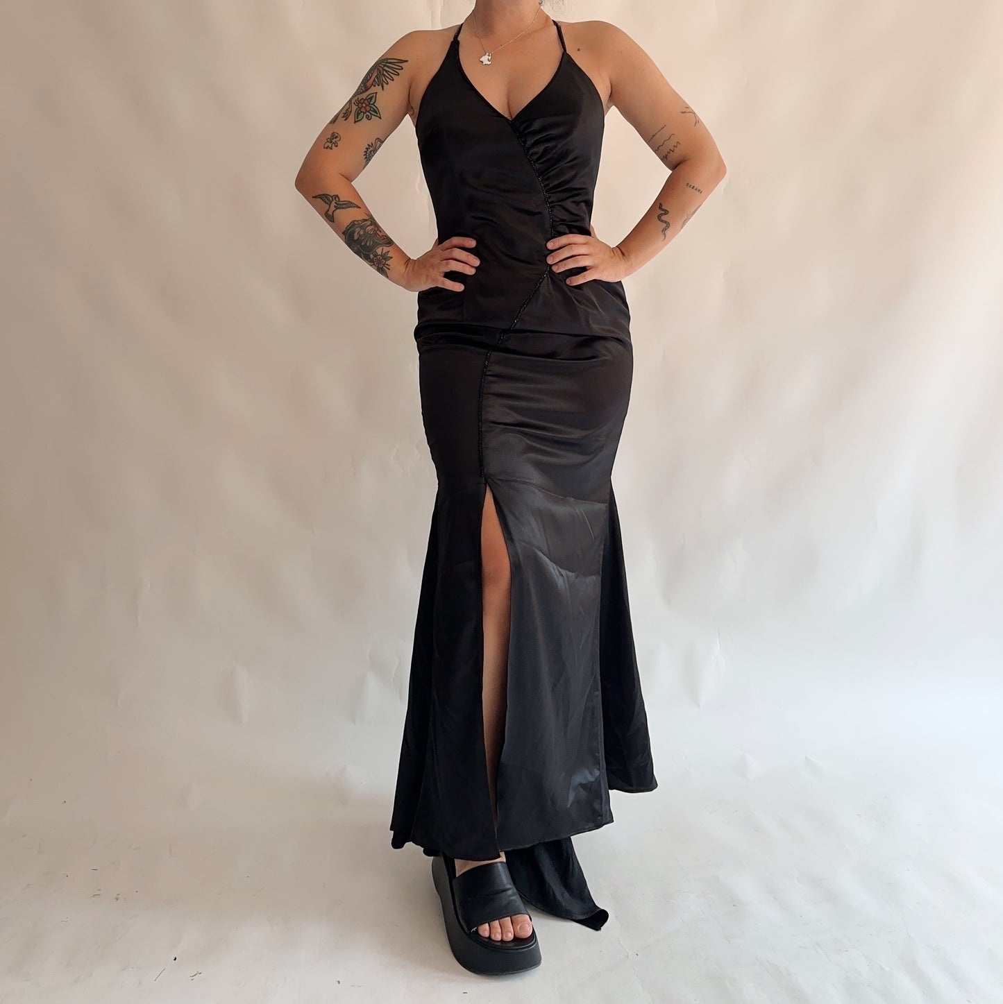 vestido vintage y2k italiano (L)