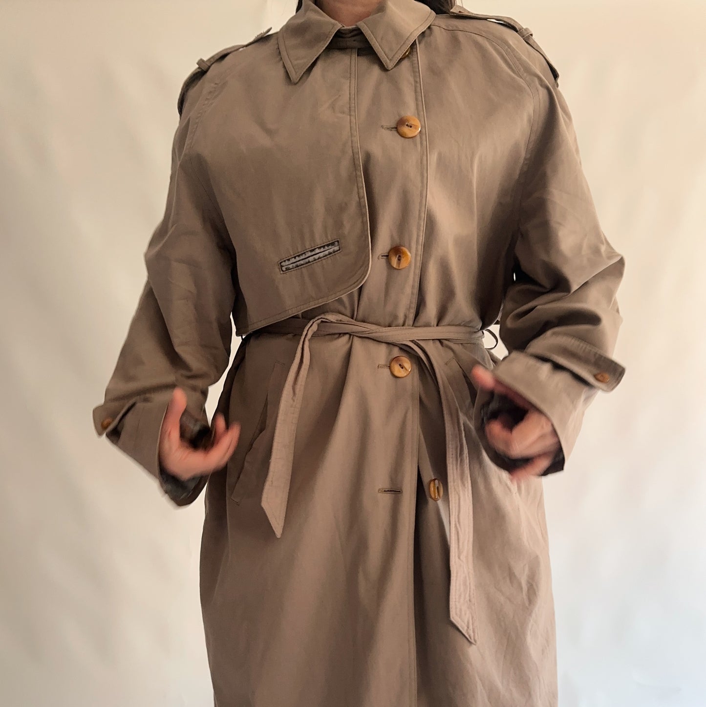 gabardina vintage (L)