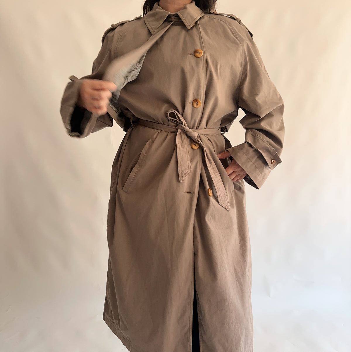 gabardina vintage (L)