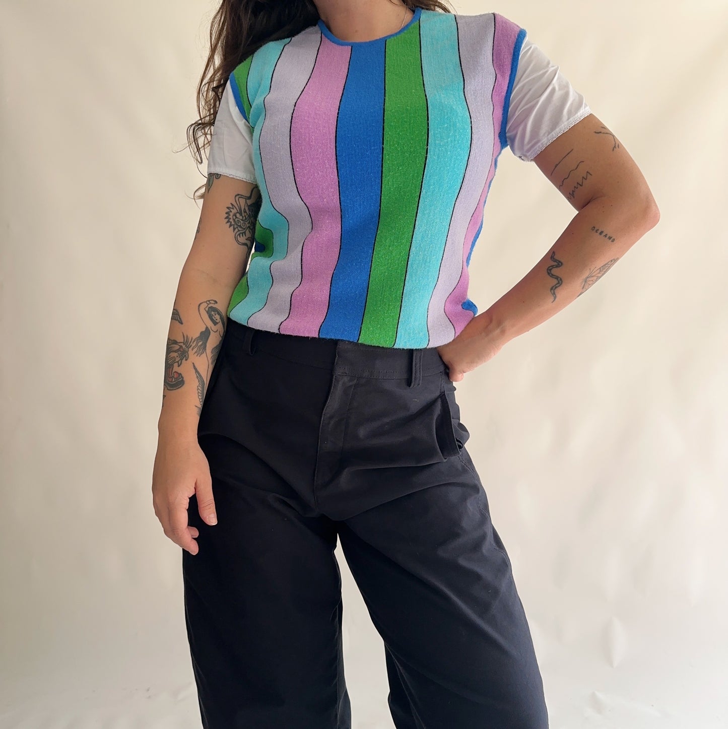 Colete Vintage 70s (S-M)