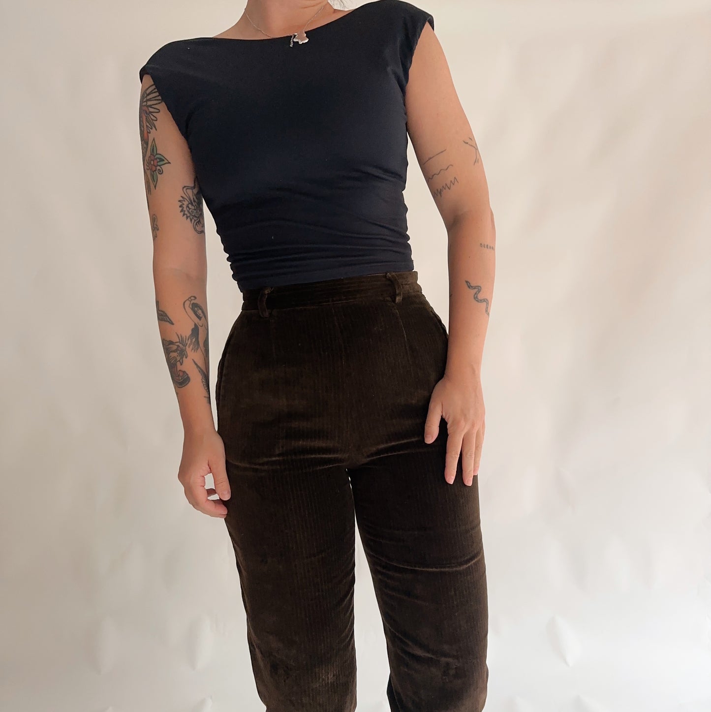 Vintage Corduroy Trousers (S)