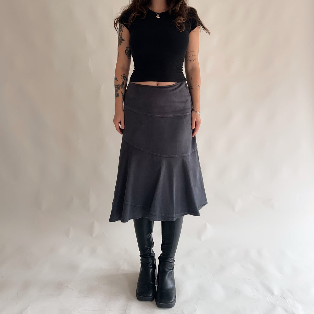 saia vintage y2k de inverno (M-L)