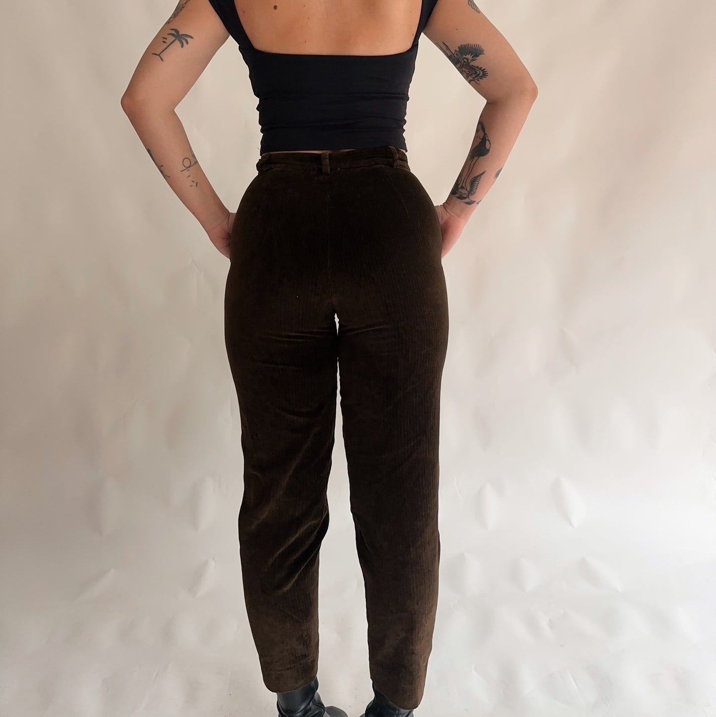 Vintage Corduroy Trousers (S)