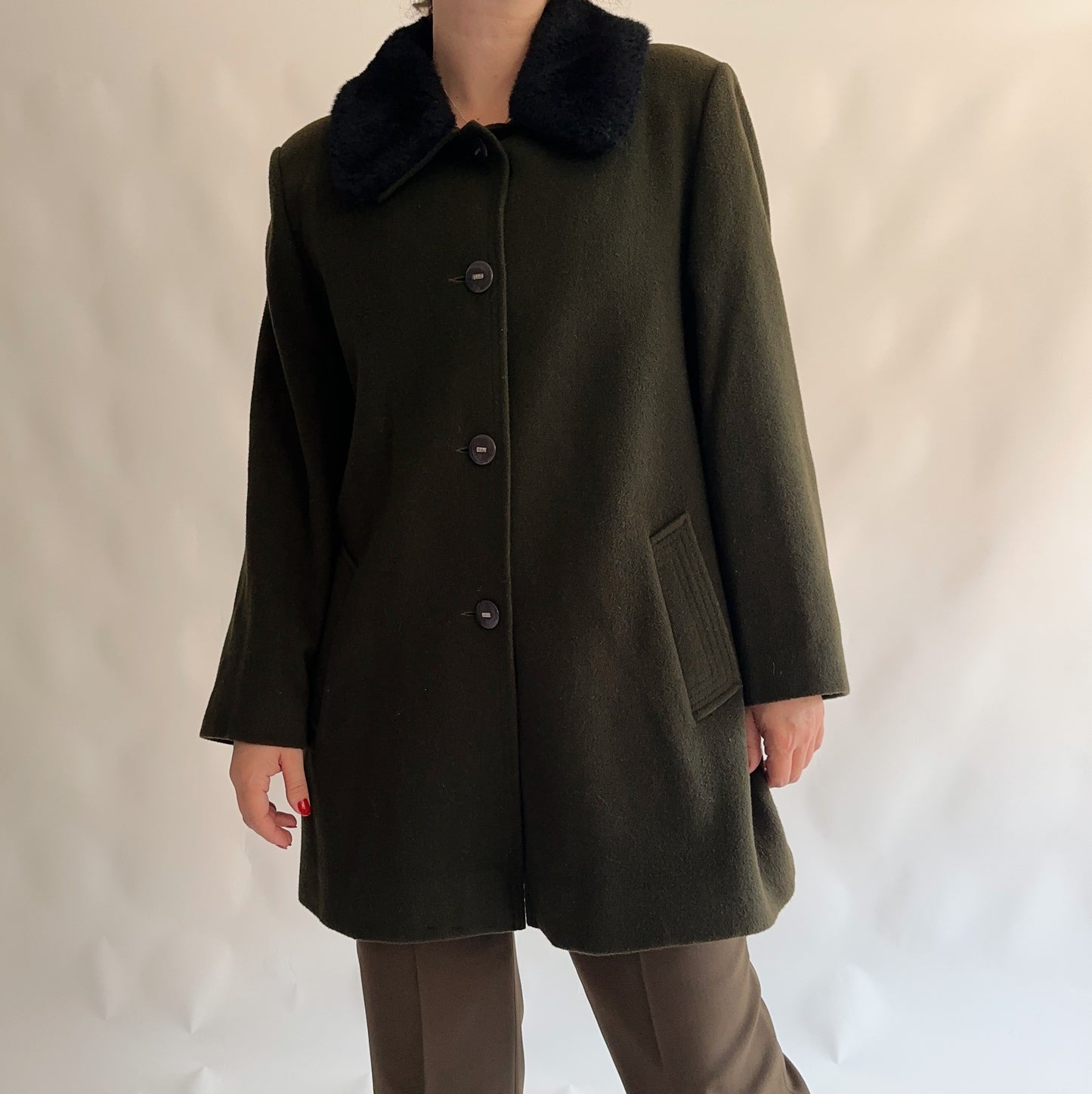 Casaco Vintage Lã (XL)