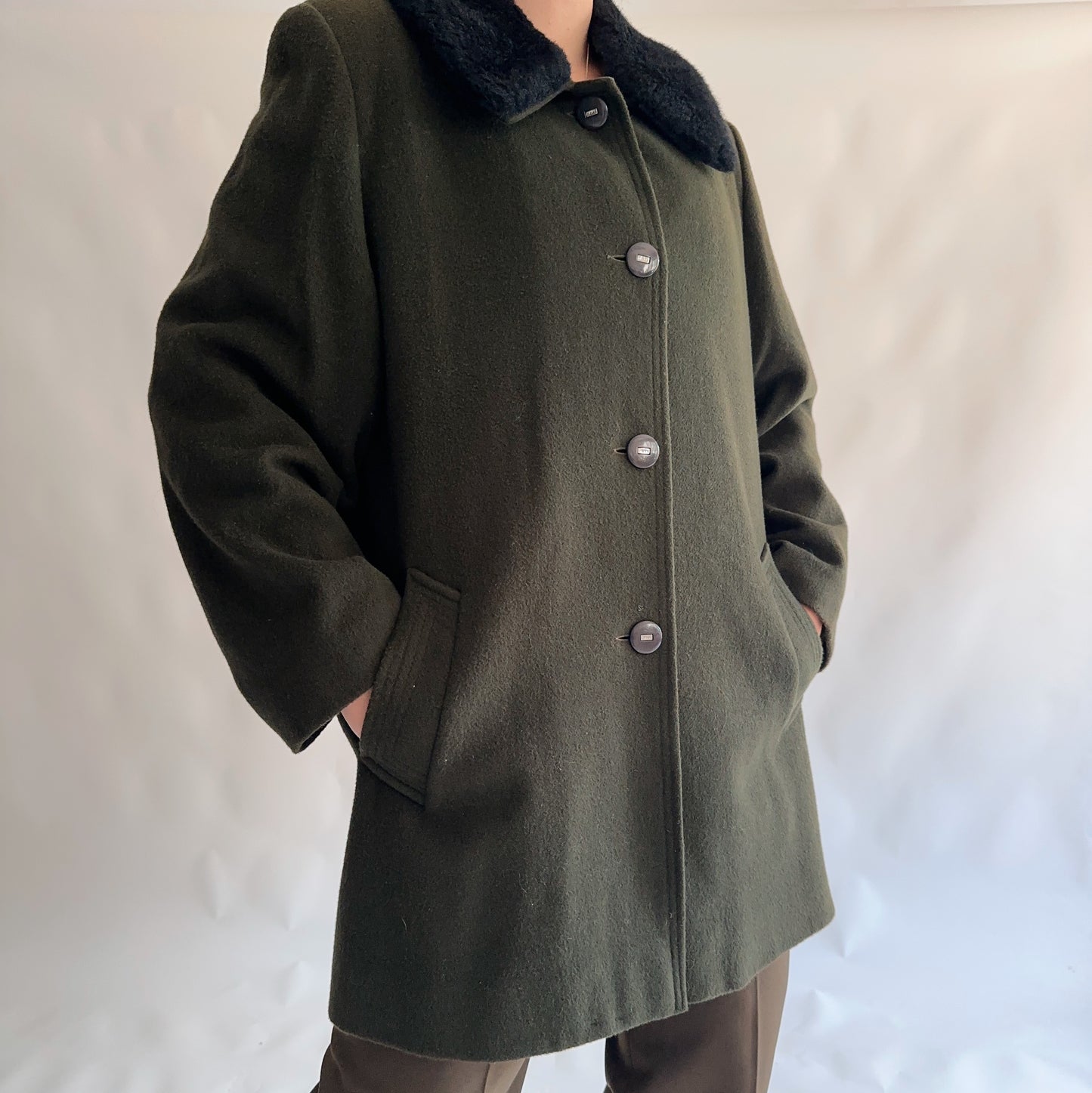 Casaco Vintage Lã (XL)