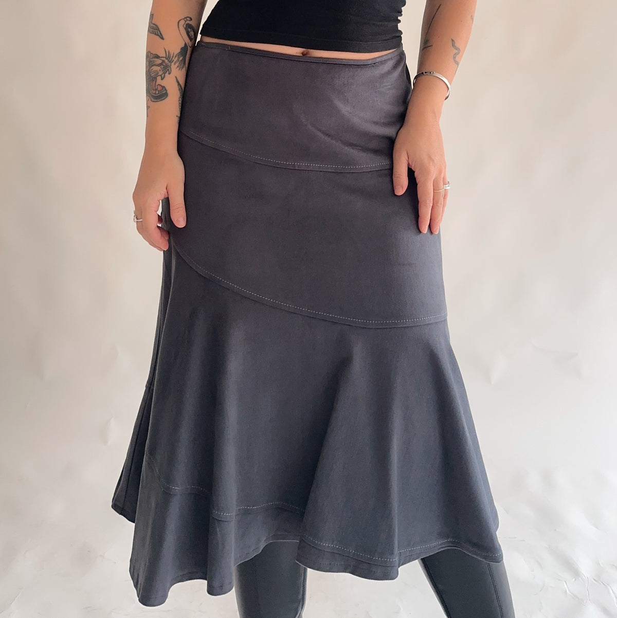saia vintage y2k de inverno (M-L)