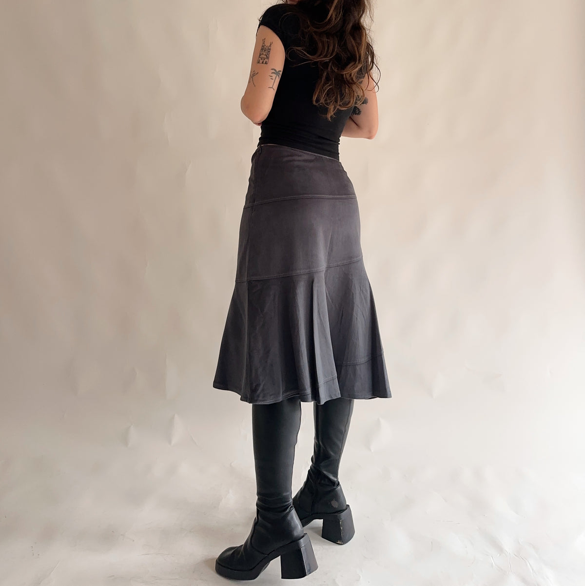 saia vintage y2k de inverno (M-L)