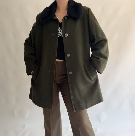 Casaco Vintage Lã (XL)