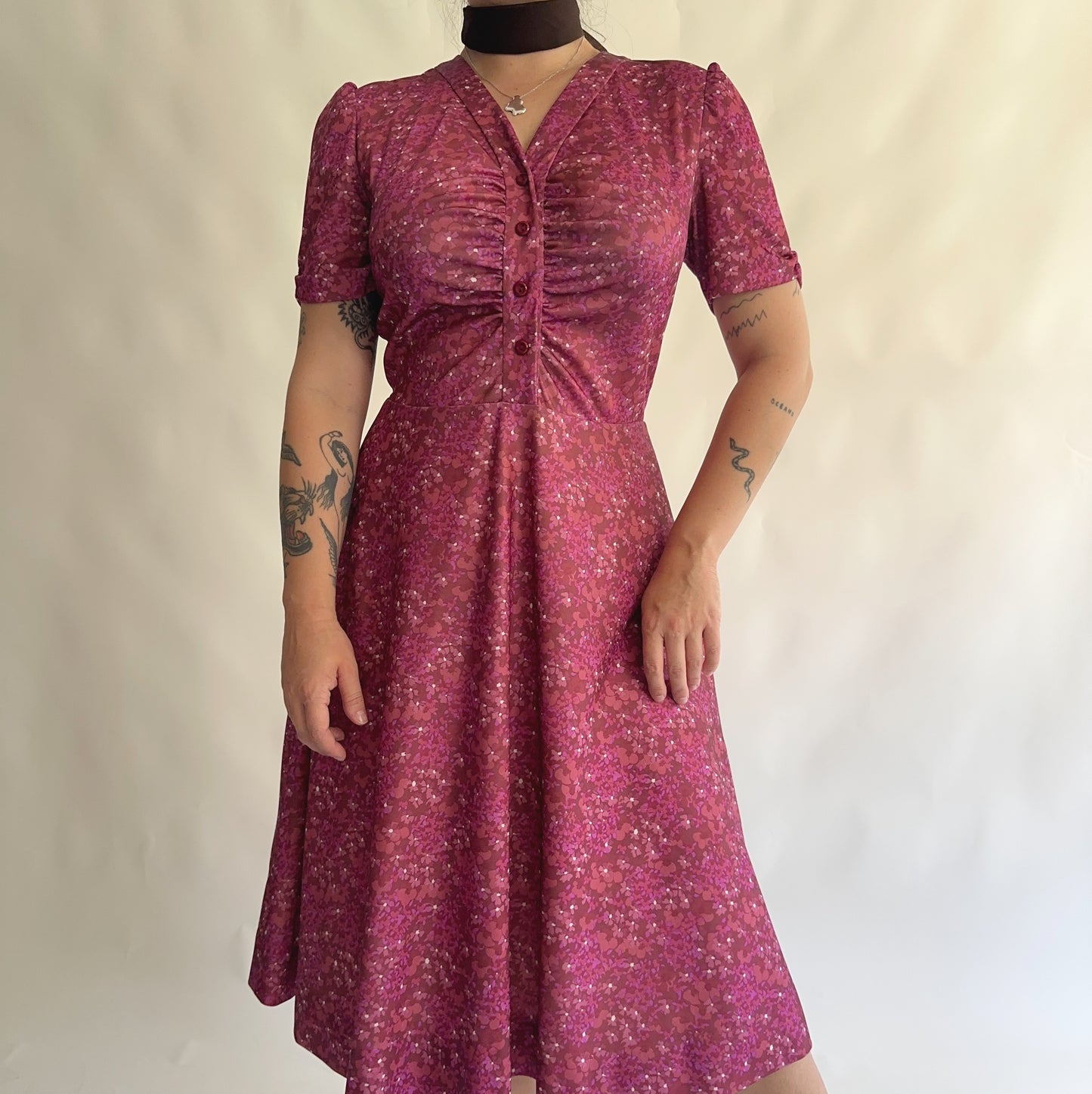 vestido vintage (M-L)