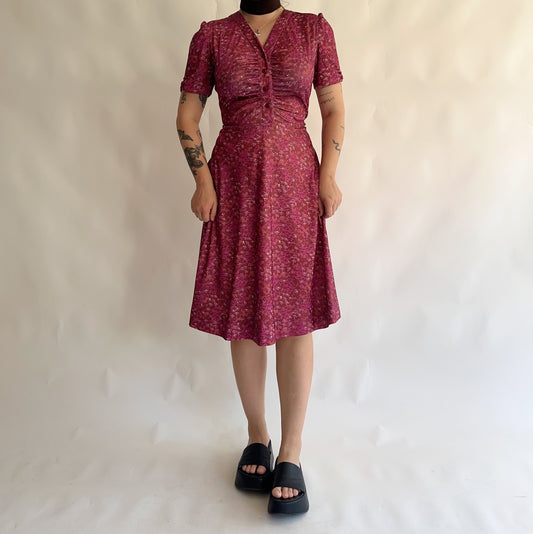 vestido vintage (M-L)