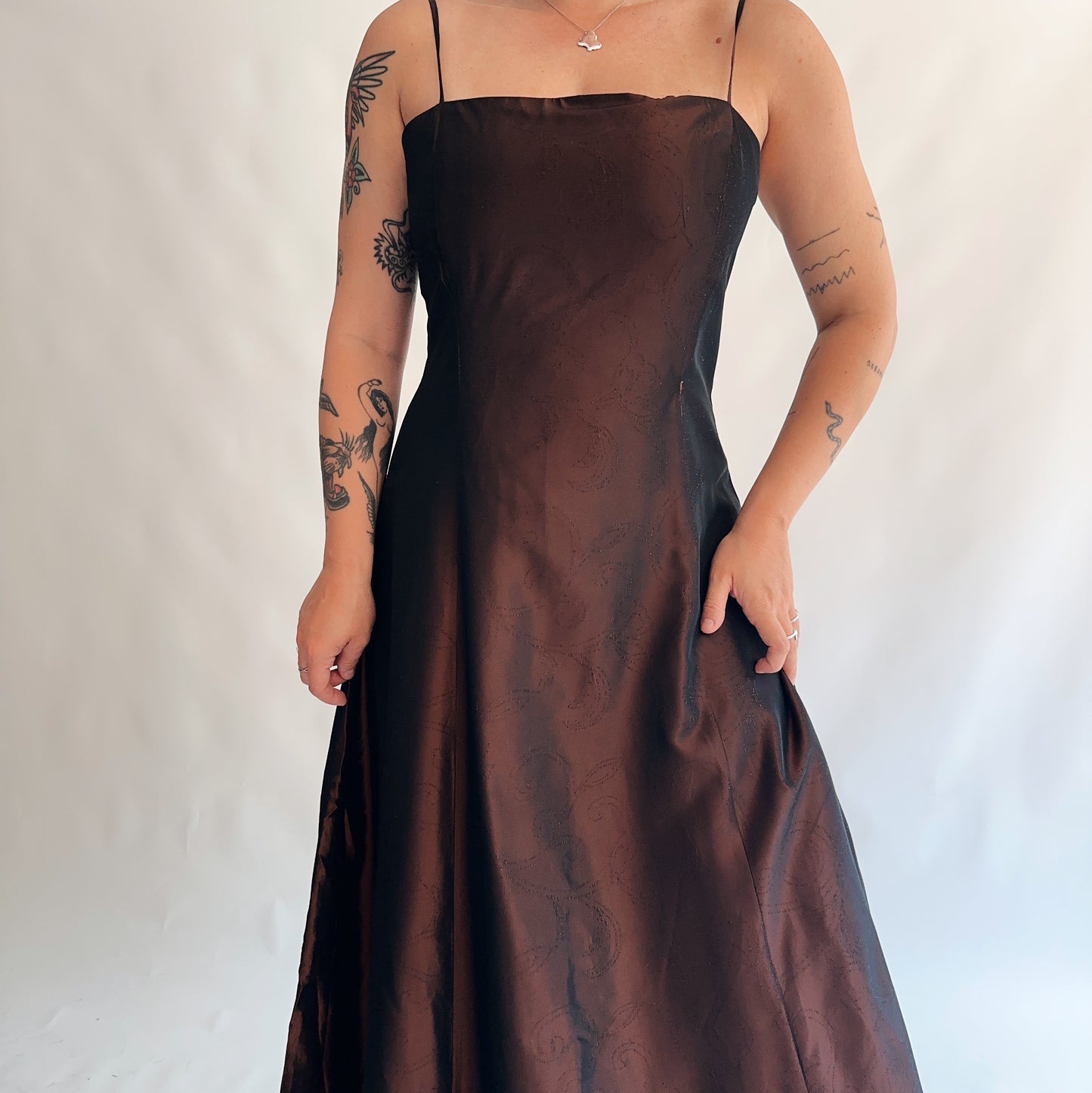 vestido vintage 90s (L)