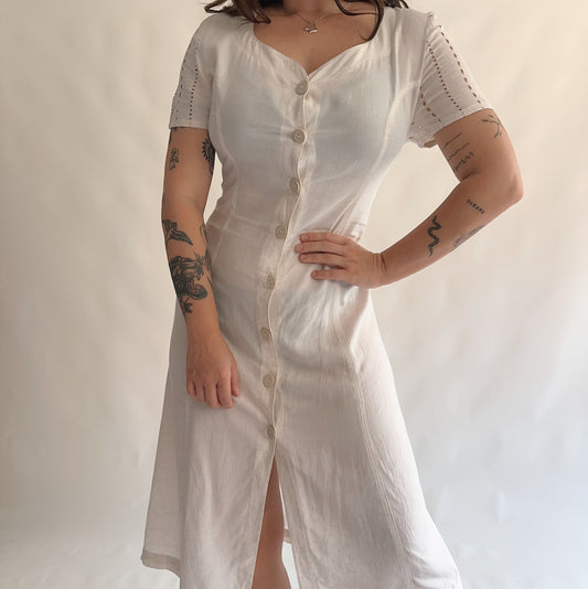 vestido vintage 90s (M-L)