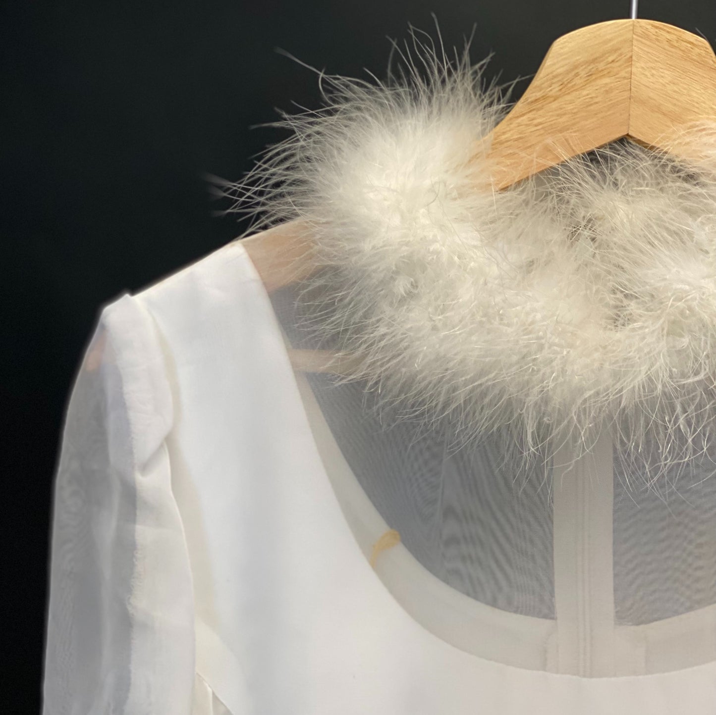 wedding dress 70s (M)