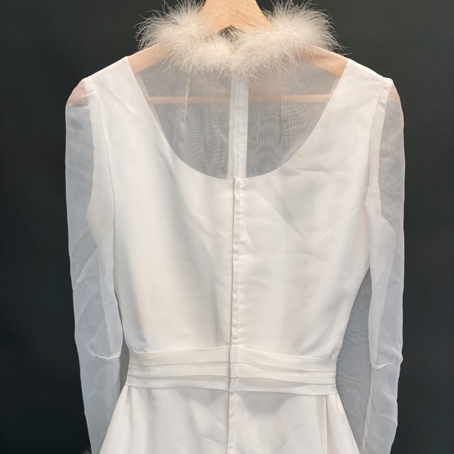wedding dress 70s (M)