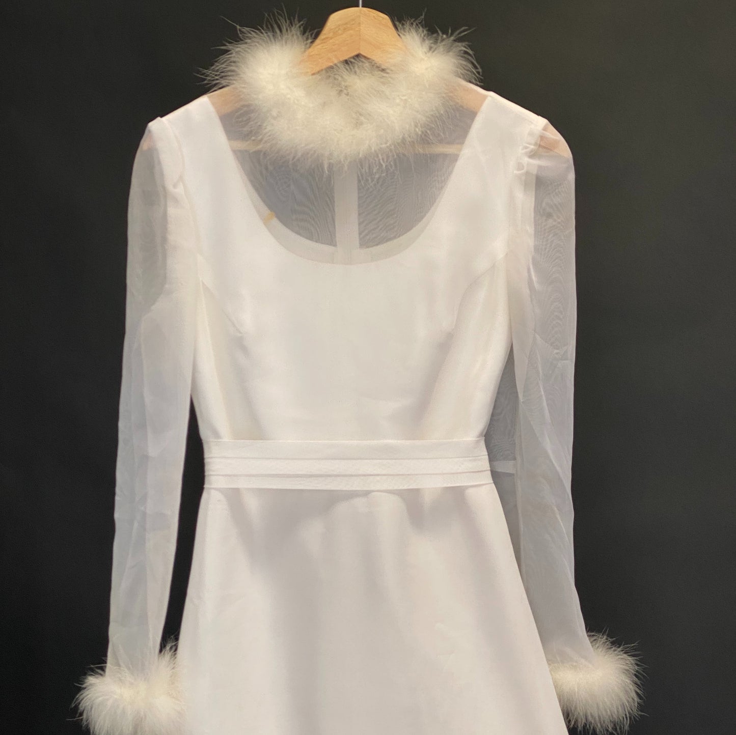 wedding dress 70s (M)